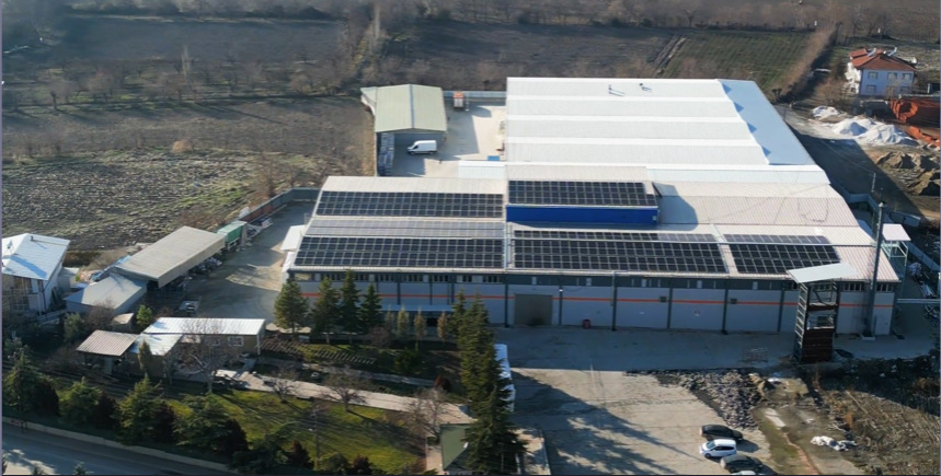 ON-GRİD ÇATI GES PROJEMİZ